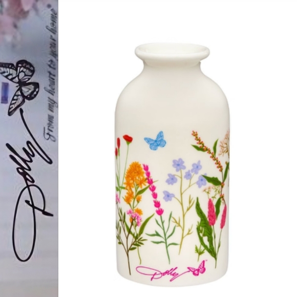 Dolly Parton Spring Ceramic Vase - Picture 1 of 9